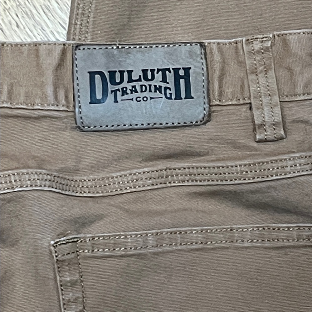 Duluth Tan Flex Firehose 32w Pants - Picture 9 of 11